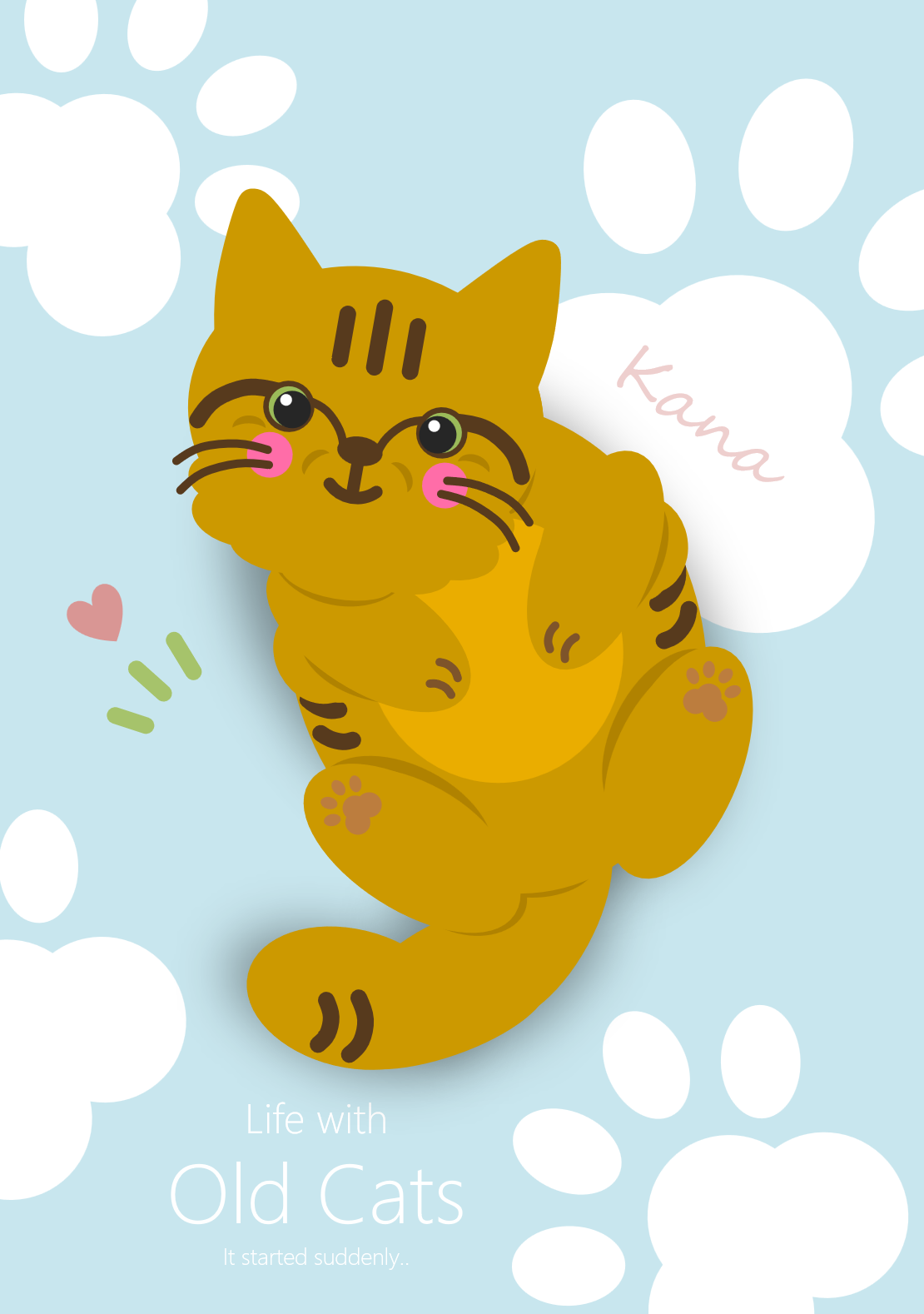 #6 カナちゃん - Life with Old Cats