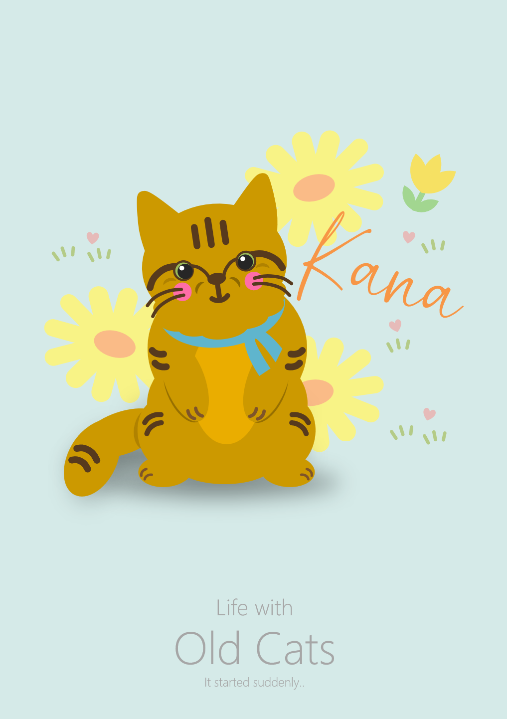 #17 カナちゃん - Life with Old Cats