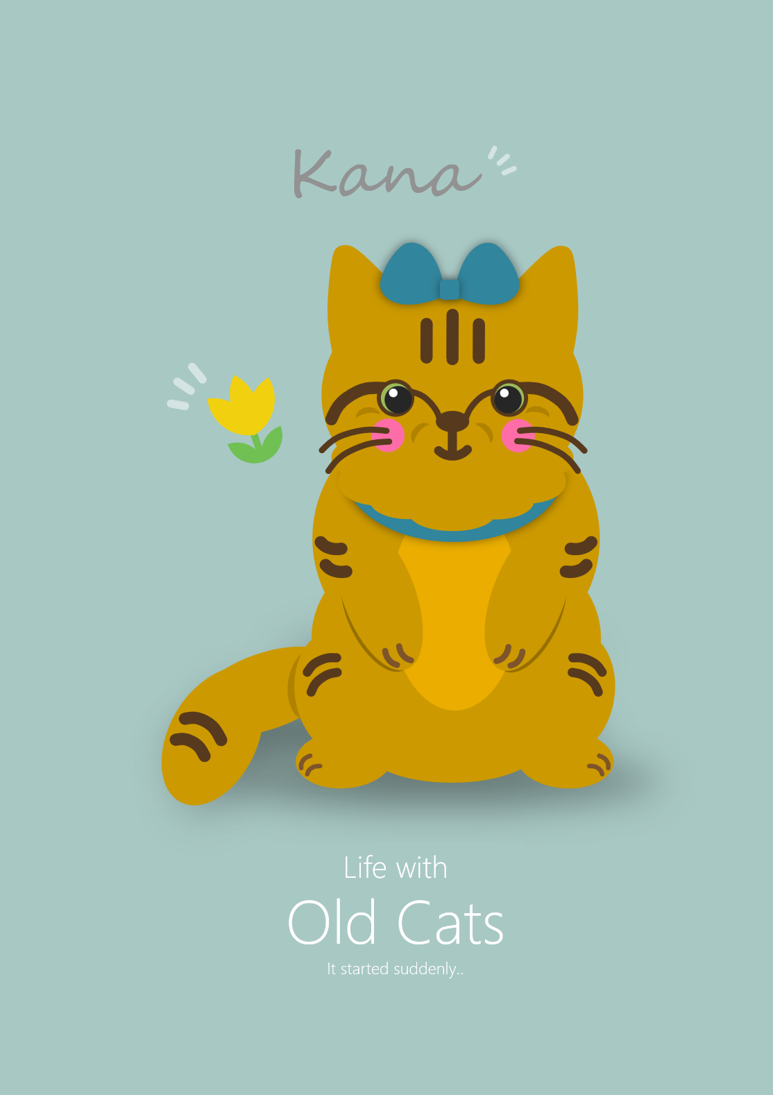 #19 カナちゃん - Life with Old Cats