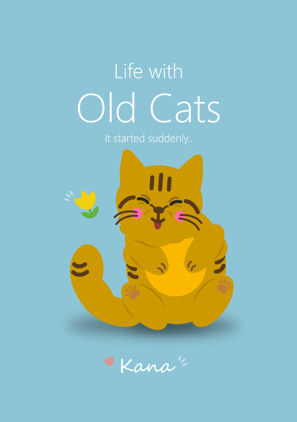#21 カナちゃん - Life with Old Cats