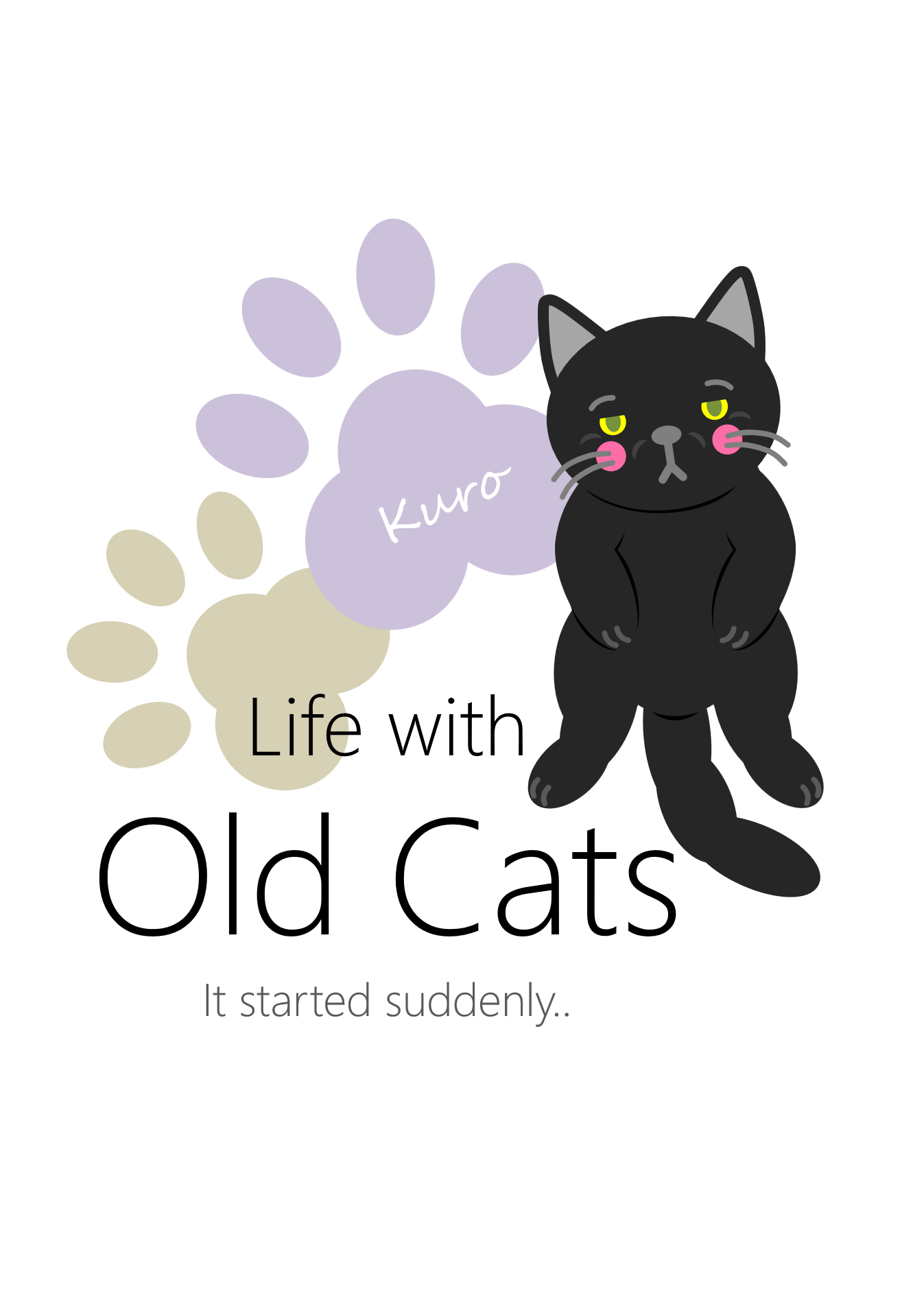#2 クロちゃん - Life with Old Cats
