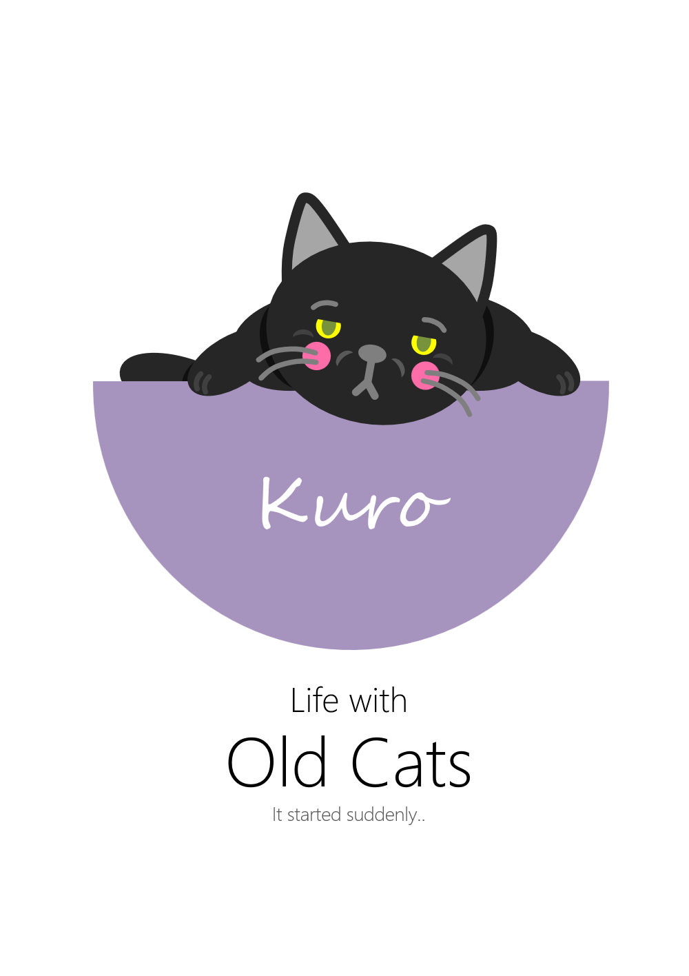 #4 クロちゃん - Life with Old Cats