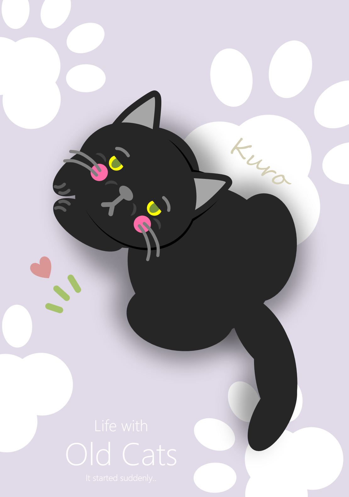 #6 クロちゃん - Life with Old Cats