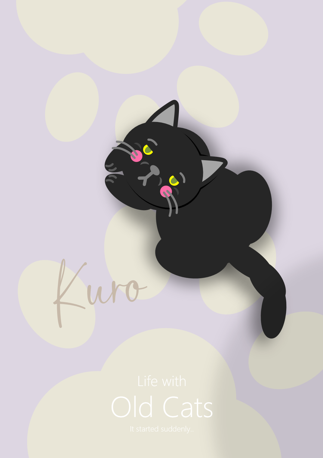 #12 クロちゃん - Life with Old Cats