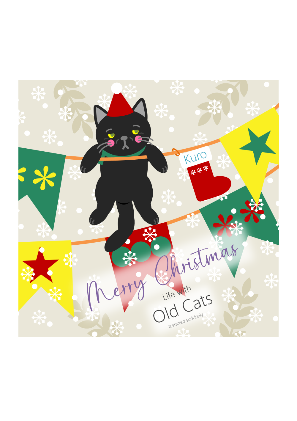 #16 クロちゃん - Life with Old Cats
