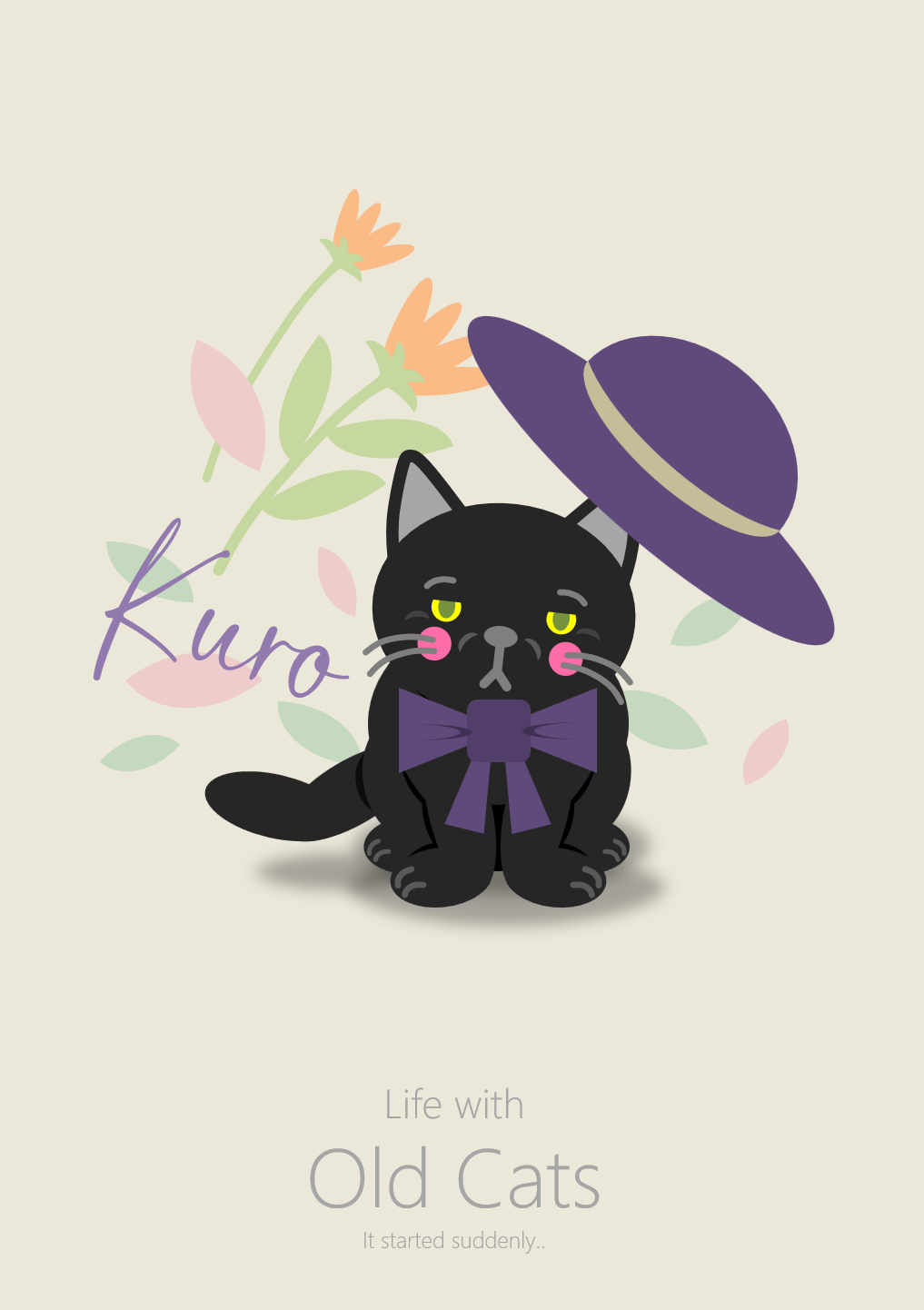#17 クロちゃん - Life with Old Cats