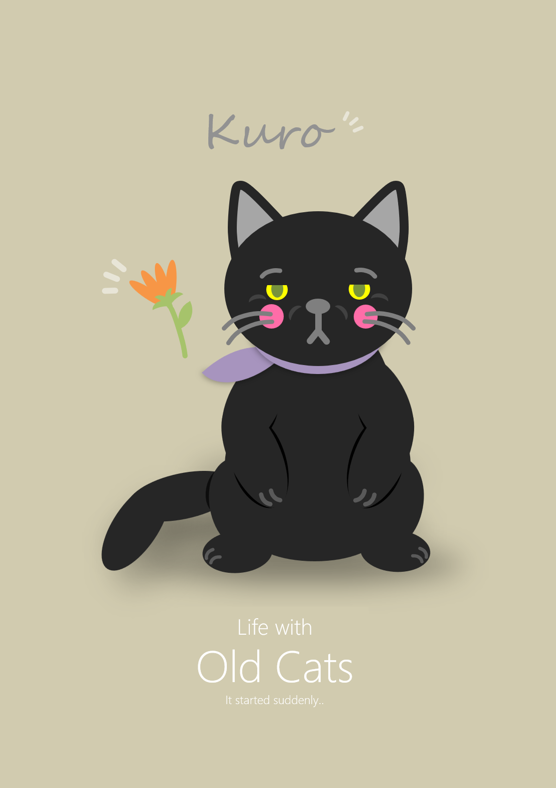 #19 クロちゃん - Life with Old Cats