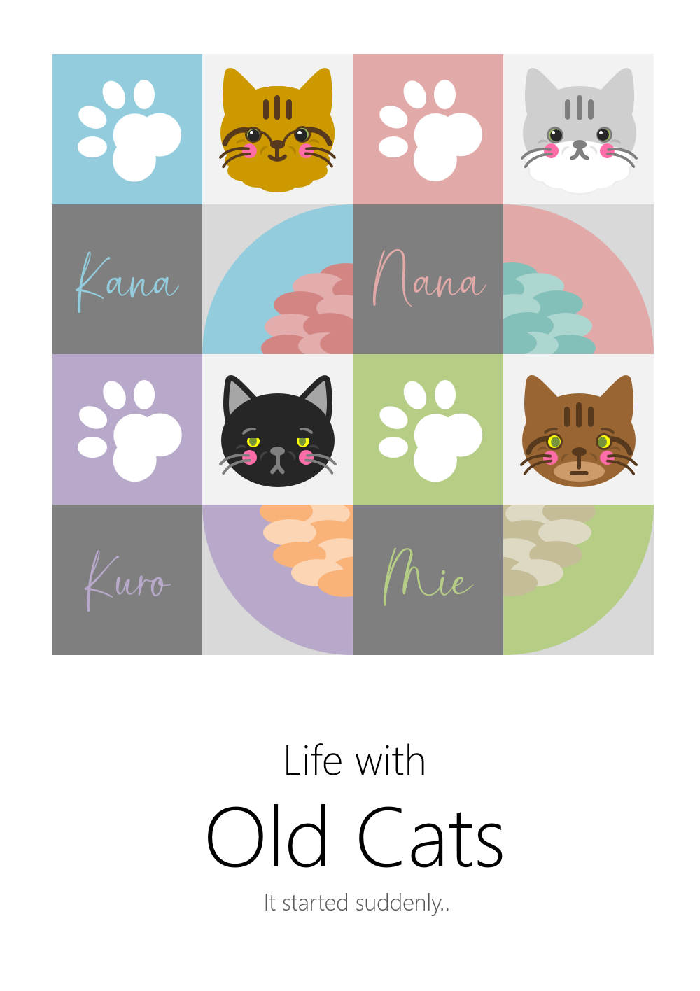 #6 老猫たち - Life with Old Cats
