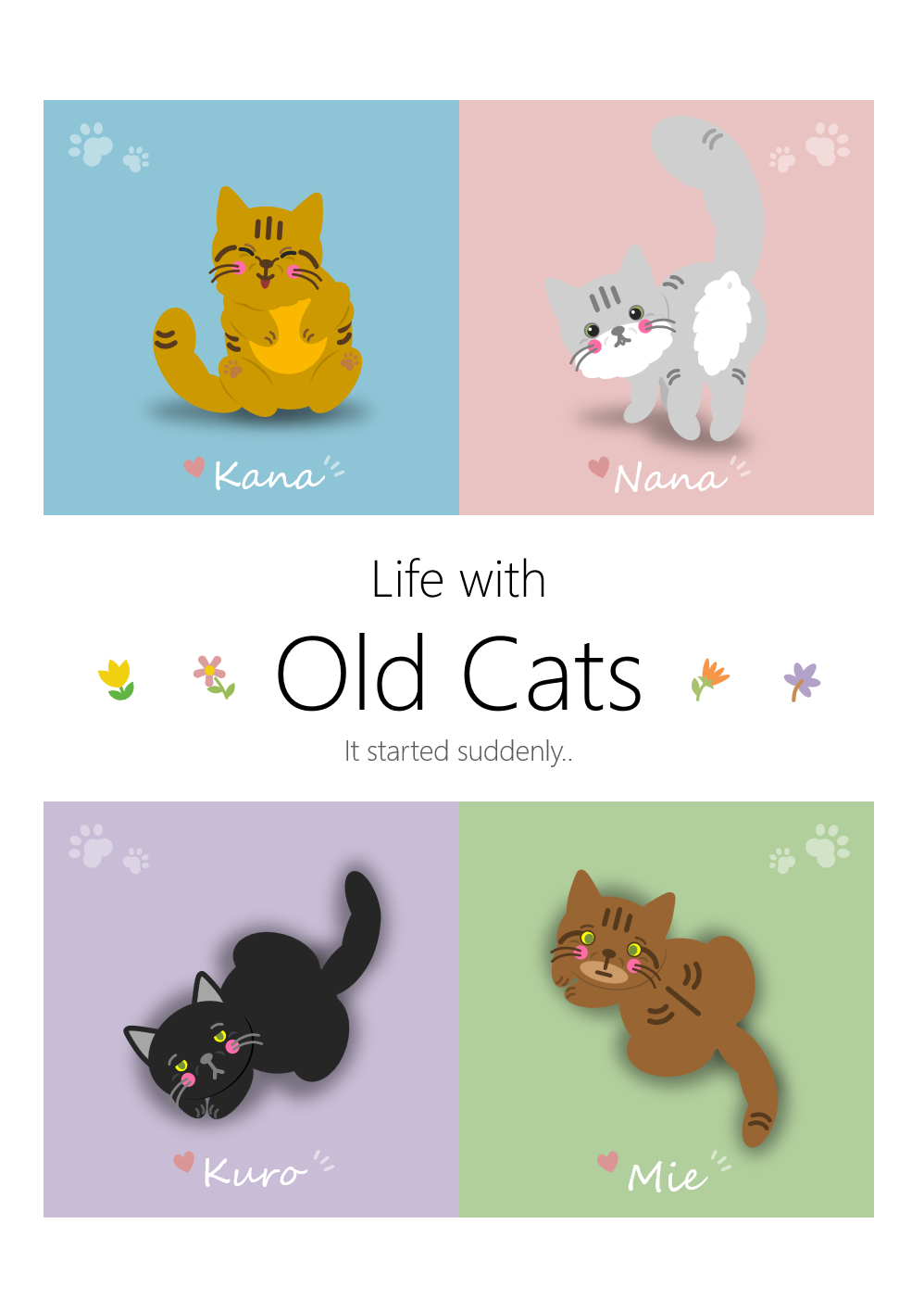 #9 老猫たち - Life with Old Cats